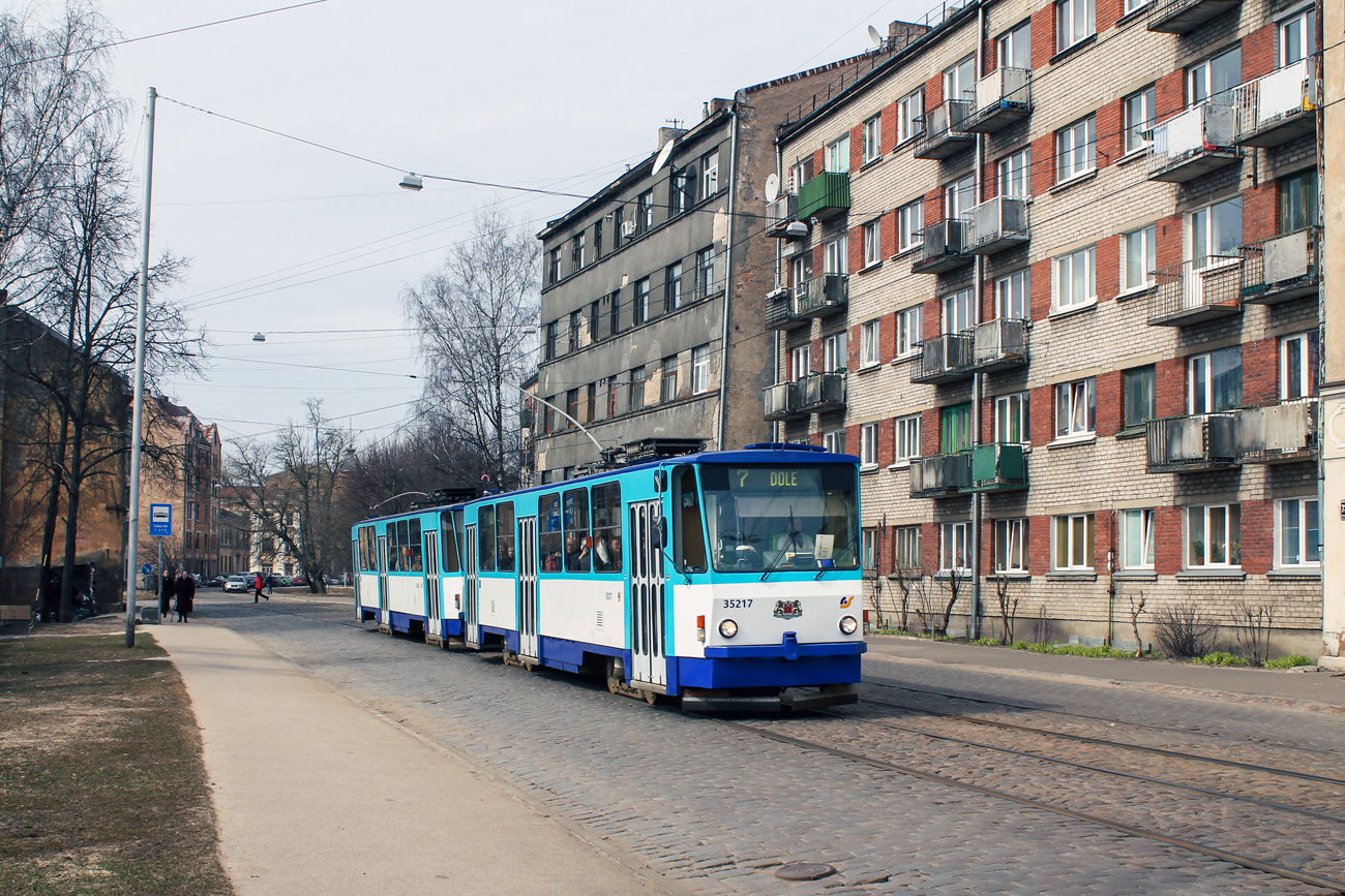 Riga, Tatra Т3MR (T6B5-R) — 35217