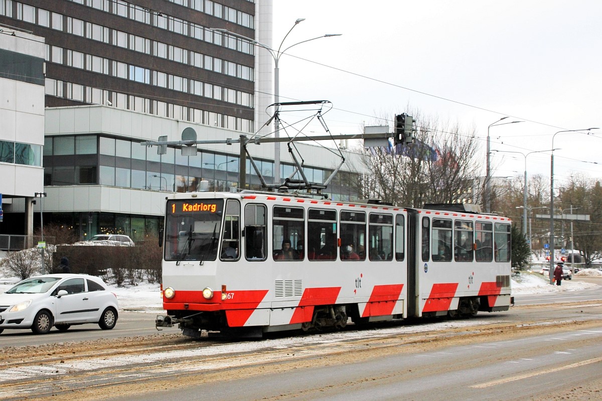 Таллин, Tatra KT4D № 167