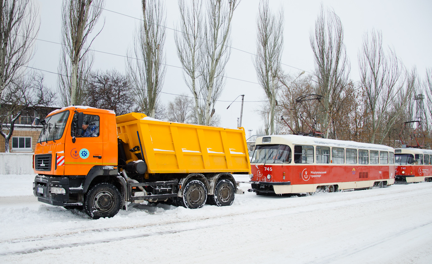 Мариуполь, Tatra T3SUCS № 745; Мариуполь — Происшествия