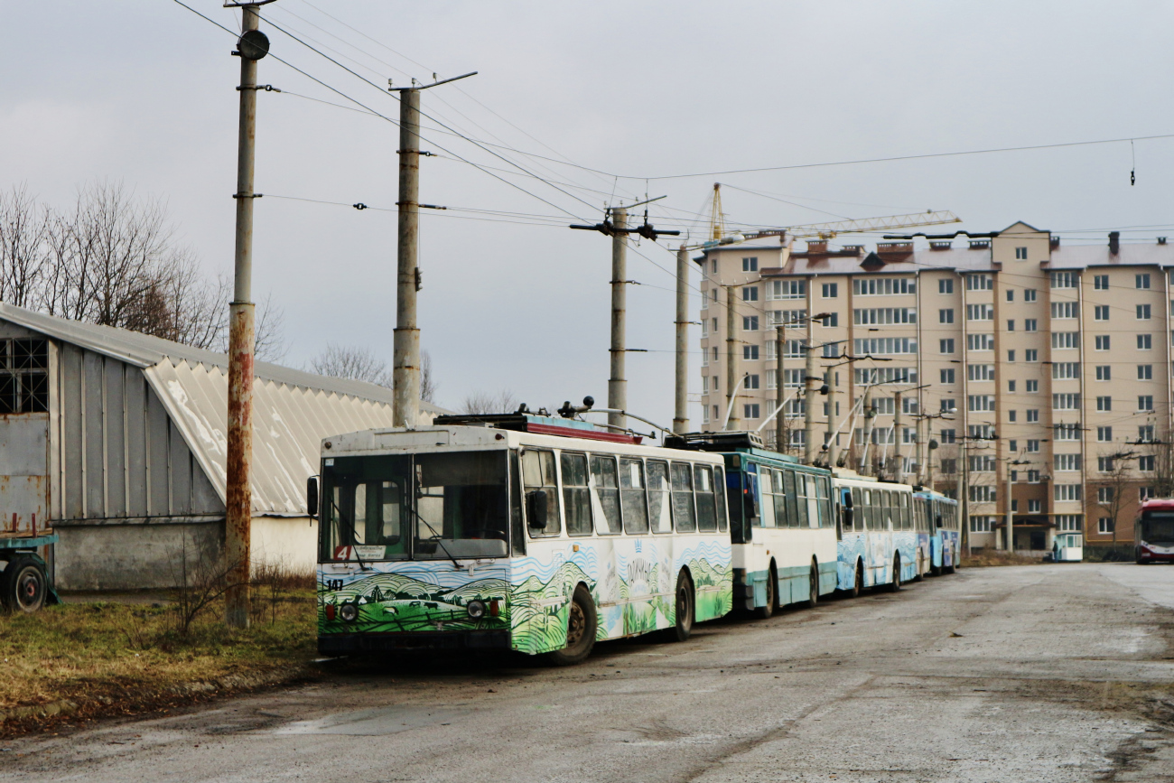 Ивано-Франковск, Škoda 14Tr02/6 № 147