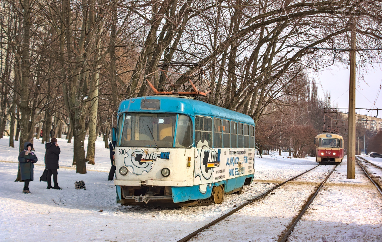 Kharkiv, Tatra T3SU nr. 600; Kharkiv — Incidents