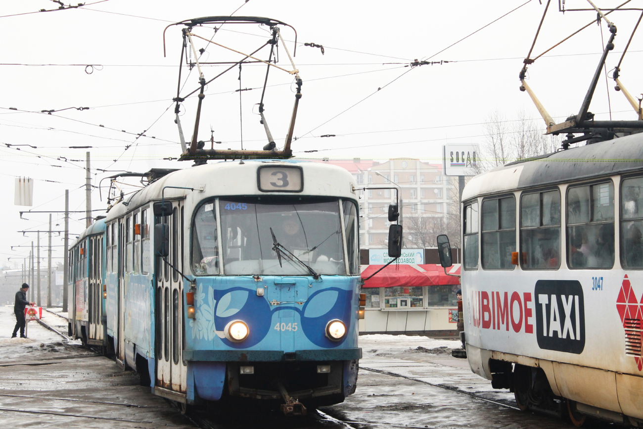 Харьков, Tatra T3A № 4045