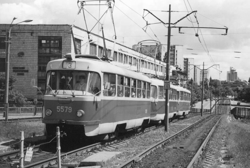 Киев, Tatra T3SU № 5579; Киев — Исторические фотографии