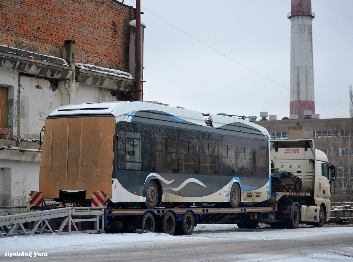 Lutsk — New trolleybuses BKM