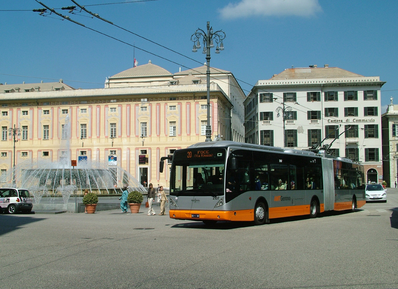 Genoa, Van Hool AG 300T № 2107