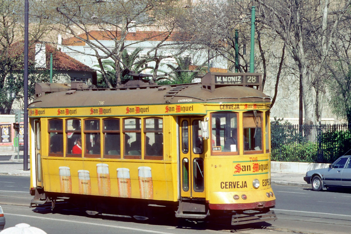 Лиссабон, Carris 2-axle motorcar (Standard) № 706
