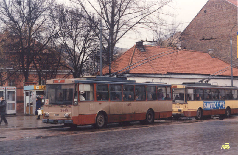 Вильнюс, Škoda 14Tr02 № 2443