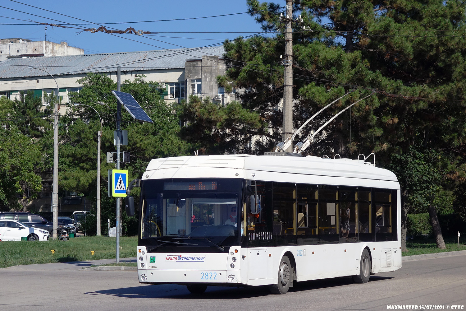 Крымский троллейбус, Тролза-5265.03 «Мегаполис» № 2822