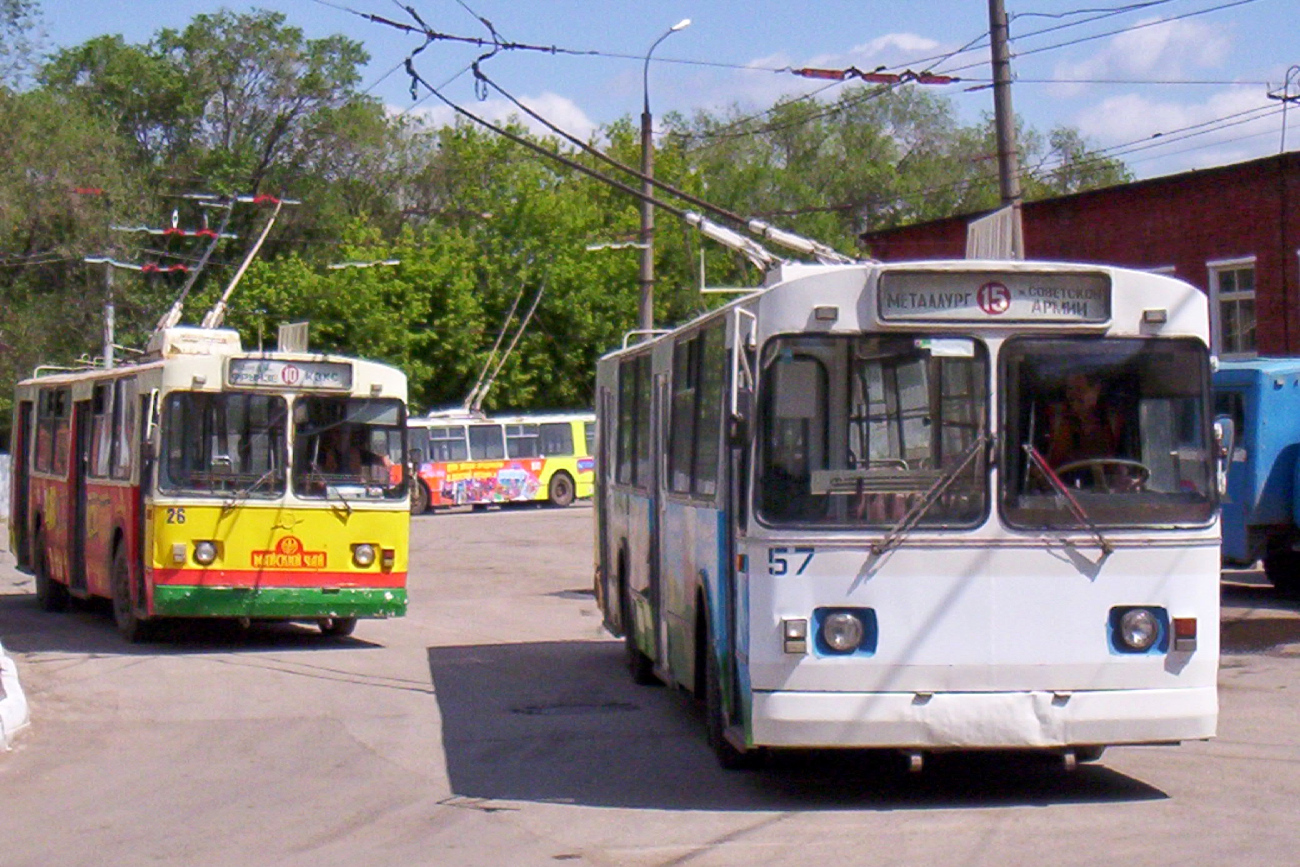 Самара, ЗиУ-682Г (СЗТМ) № 57; Самара — Троллейбусное депо № 2