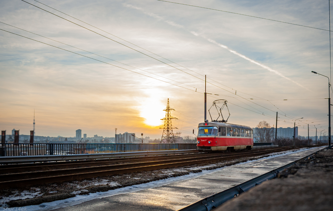 Киев, Tatra T3SU № 5837