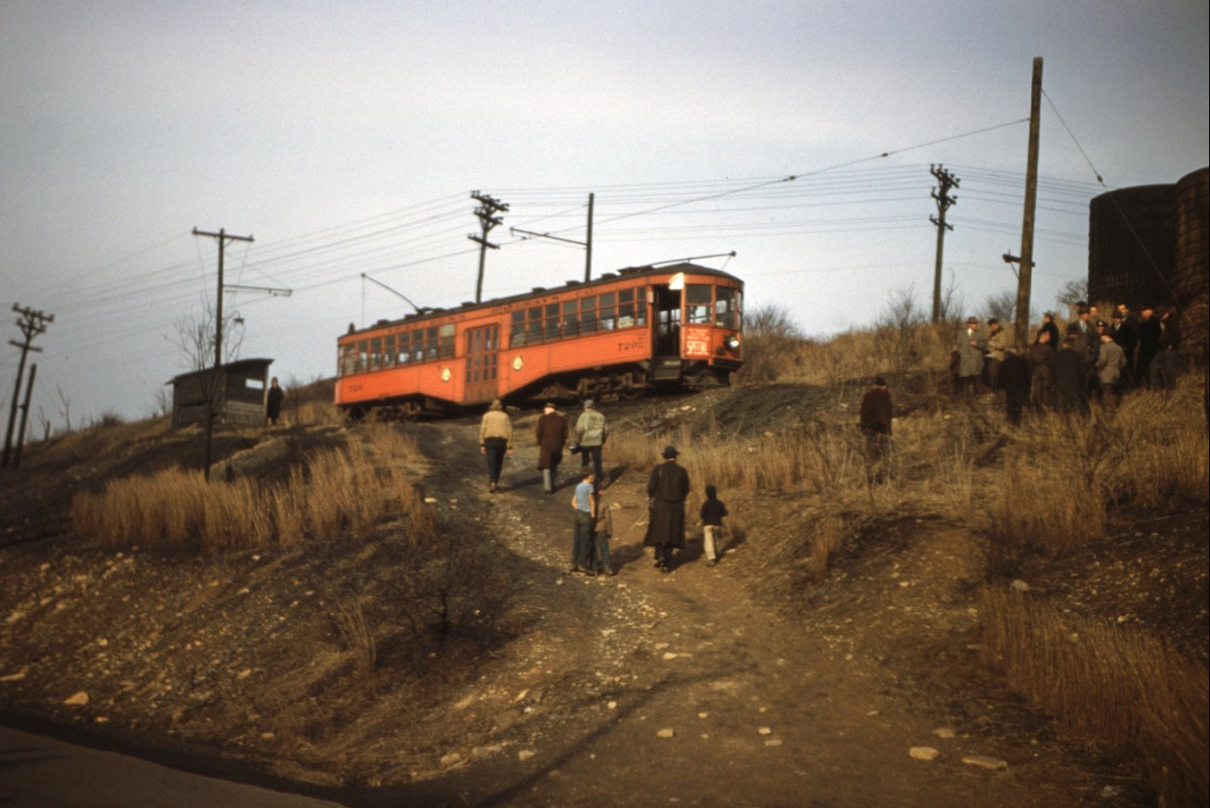 Западная Пенсильвания — 05.02.1950 — Последняя поездка по линии Юнионтаун–Мартин