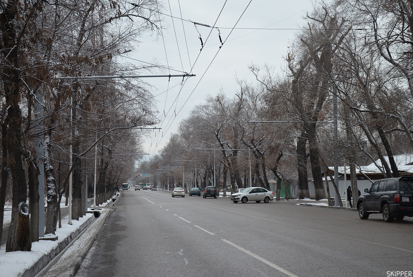 Алматы — Троллейбусные линии