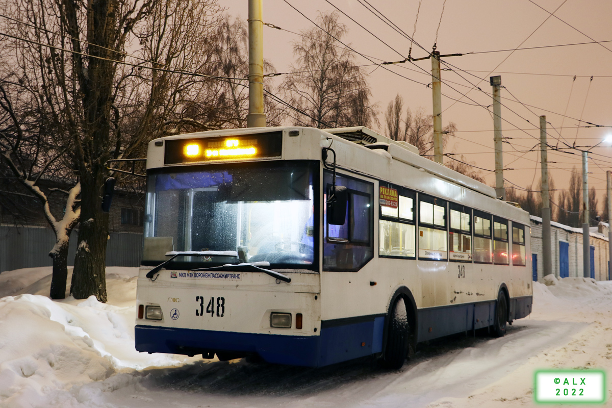 Voronezh, Trolza-5275.03 “Optima” # 348