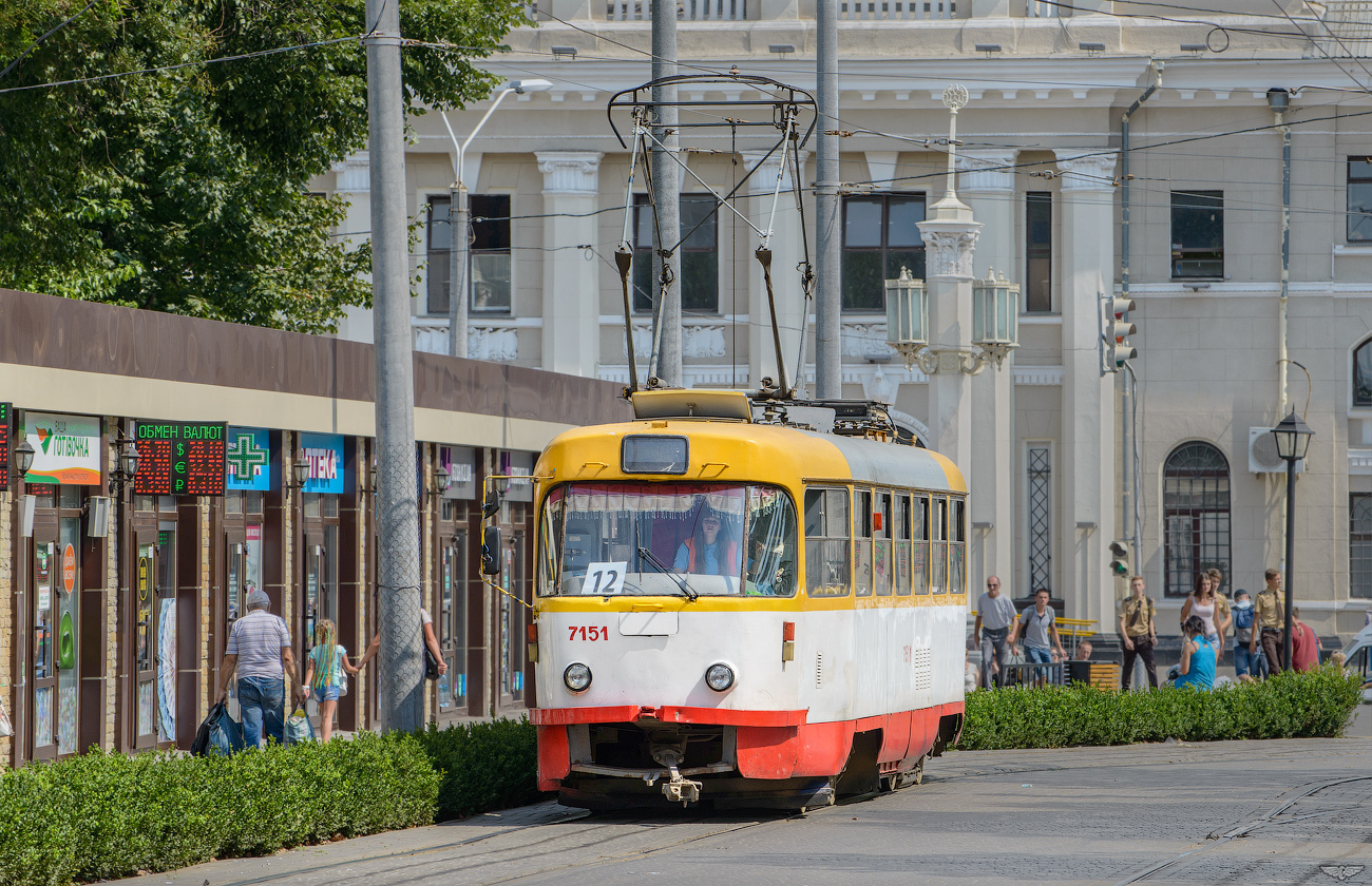 Одесса, Tatra T3A № 7151