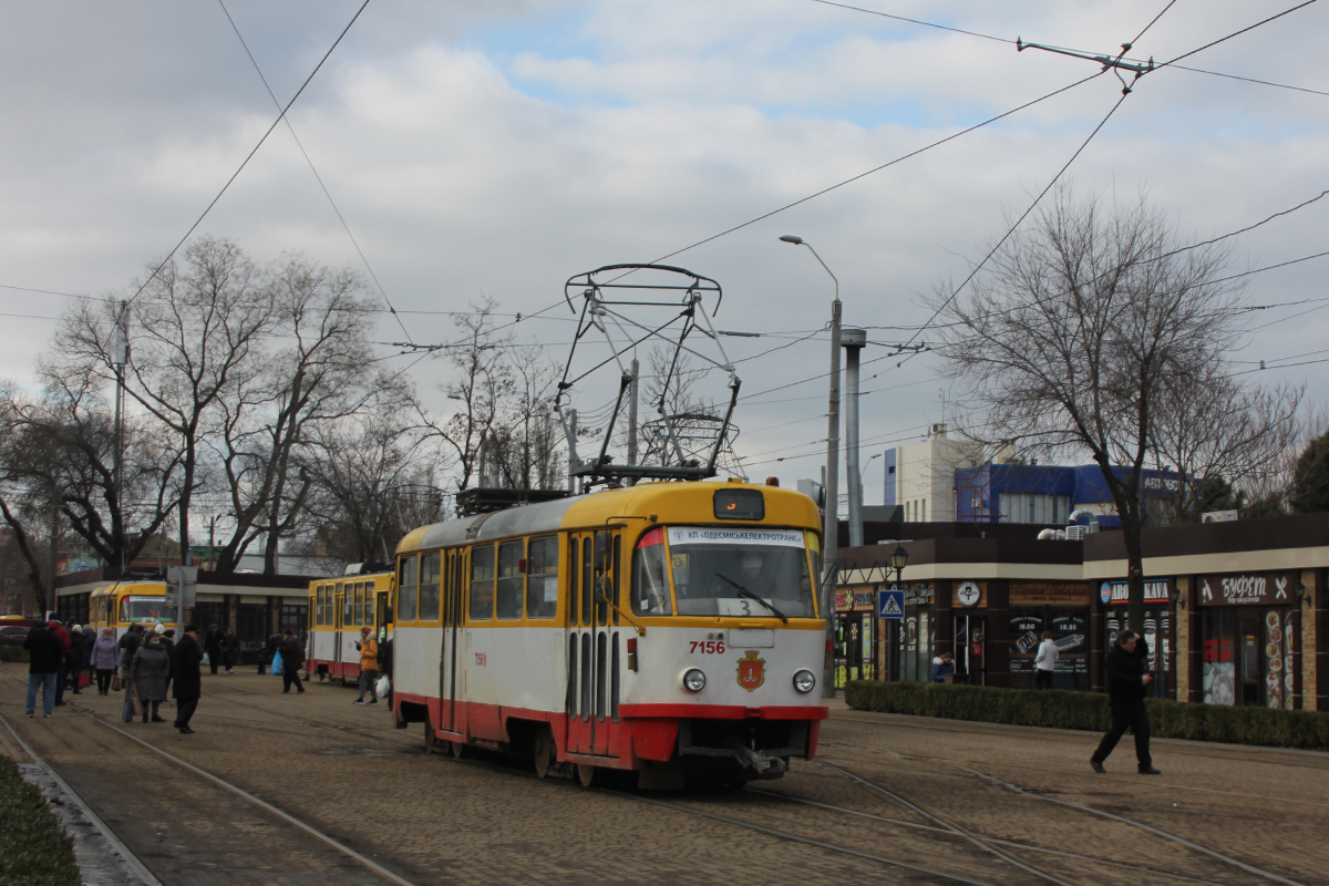 Одесса, Tatra T3A № 7156