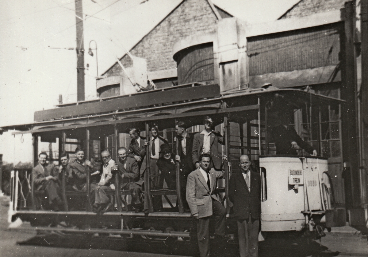 Береговой трамвай, Industrie Leuven 2-axle motor car № 9998; Береговой трамвай — Исторические фотографии — Электрический трамвай (другие виды трамваев)