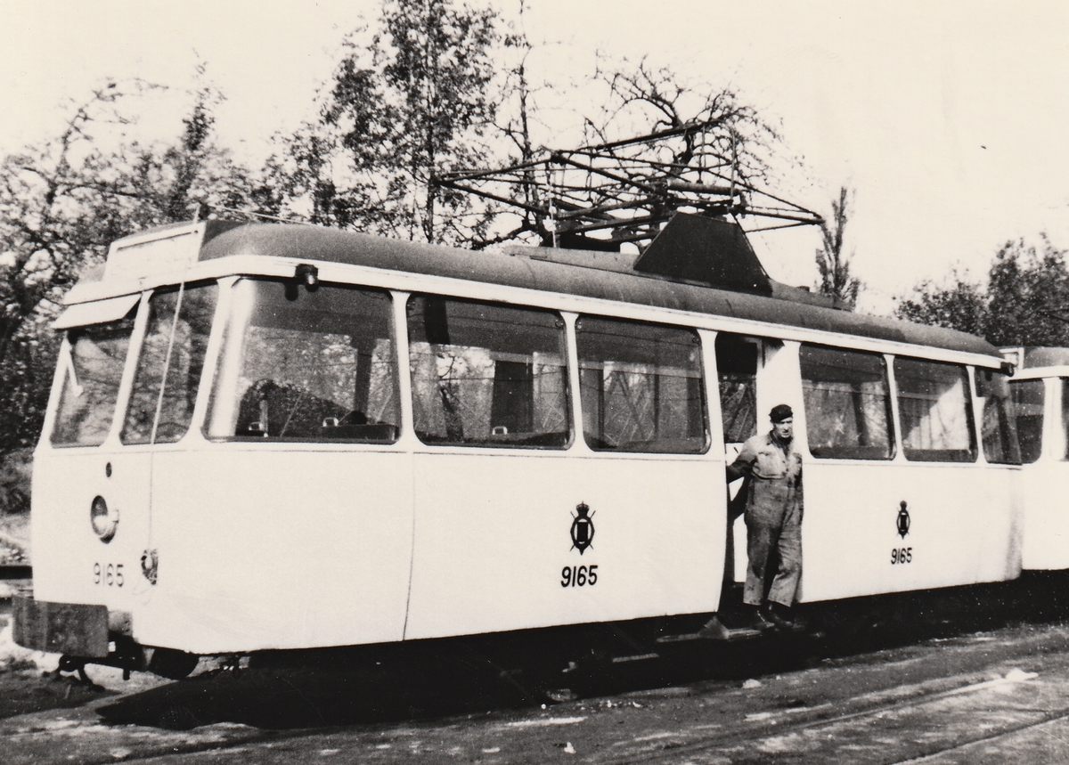 Льеж, FN Panoramique 2-axle motor car № 9165; Льеж — Old Photos (SNCV Liège)