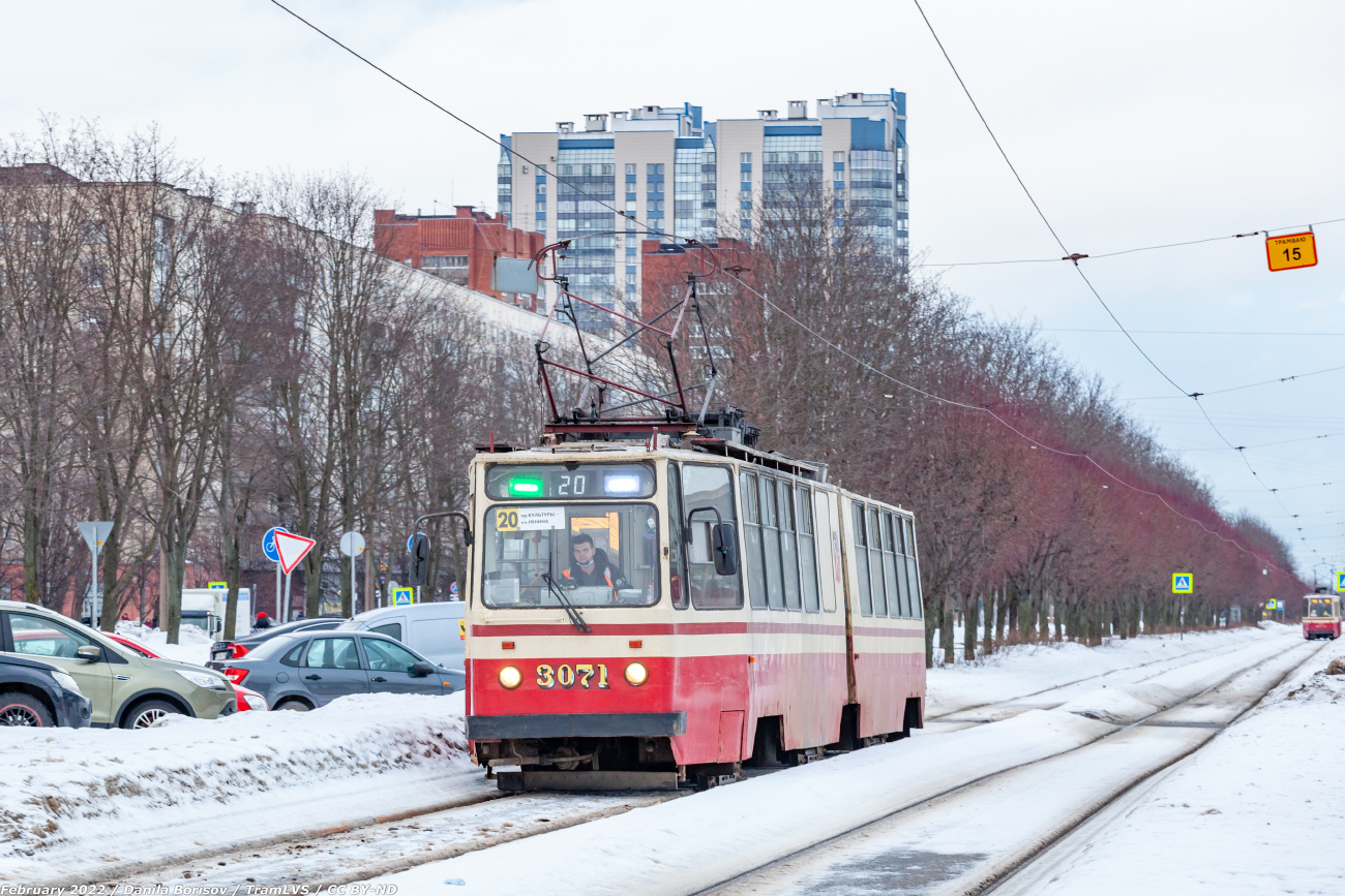 Санкт-Петербург, ЛВС-86К № 3071