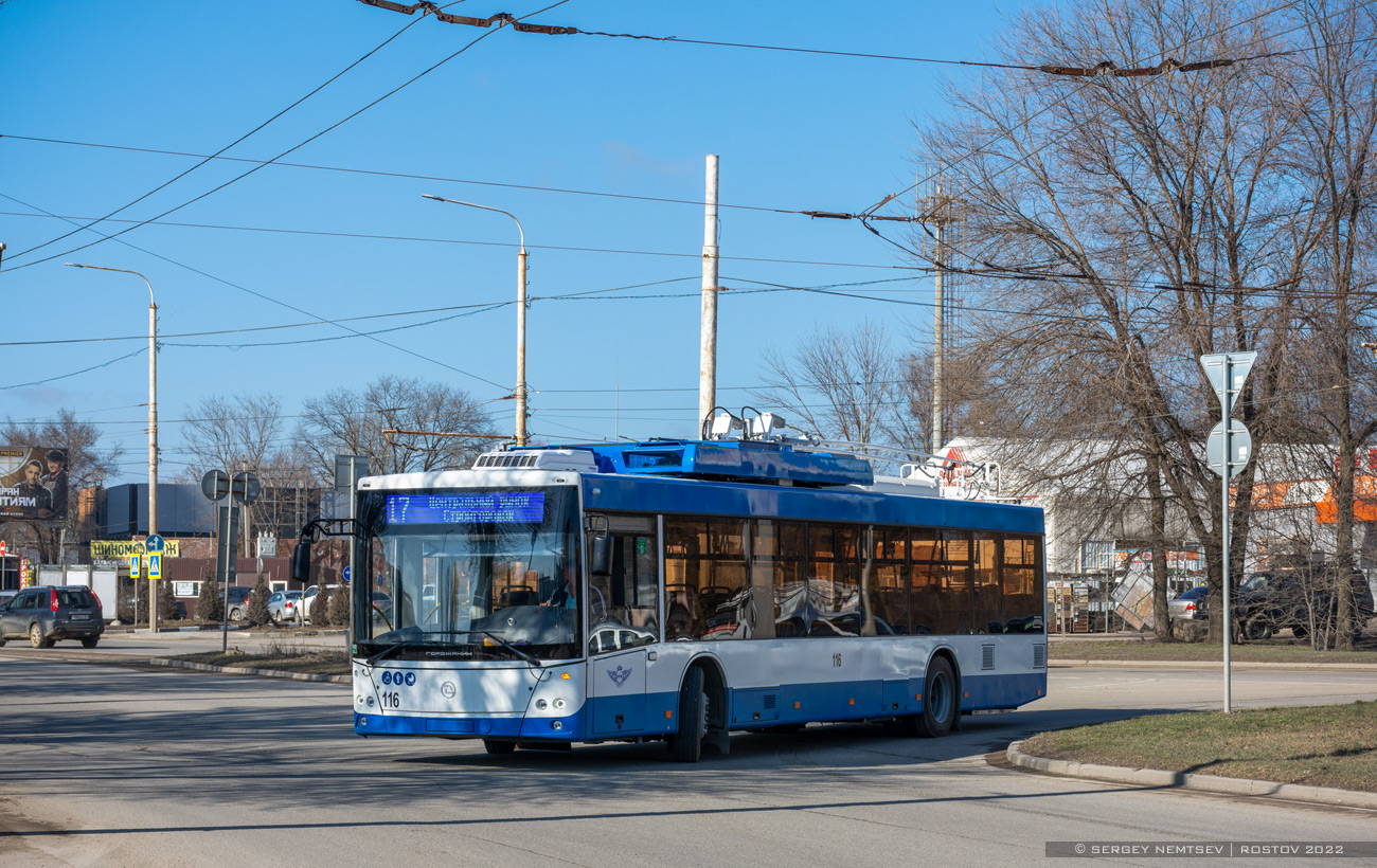 Ростов-на-Дону, УТТЗ-6241.01 «Горожанин» № 116