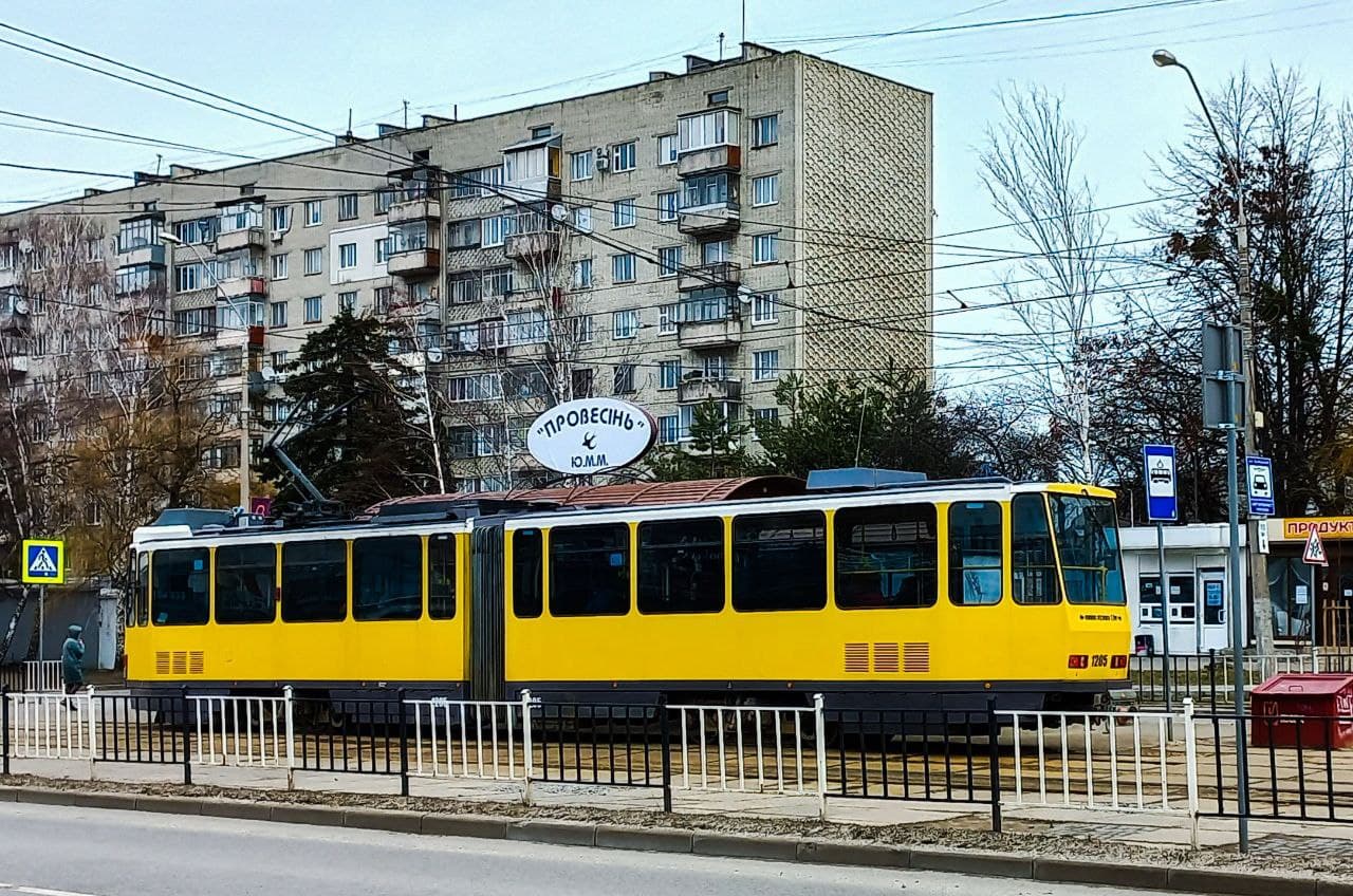 Львов, Tatra KT4DM № 1205
