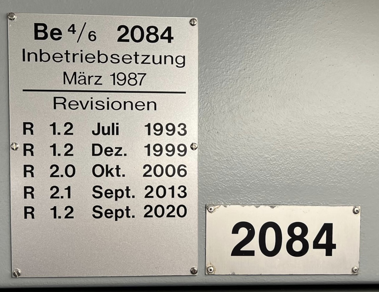 Цюрих, SWP/SIG/BBC Be 4/6 "Tram 2000" № 2084