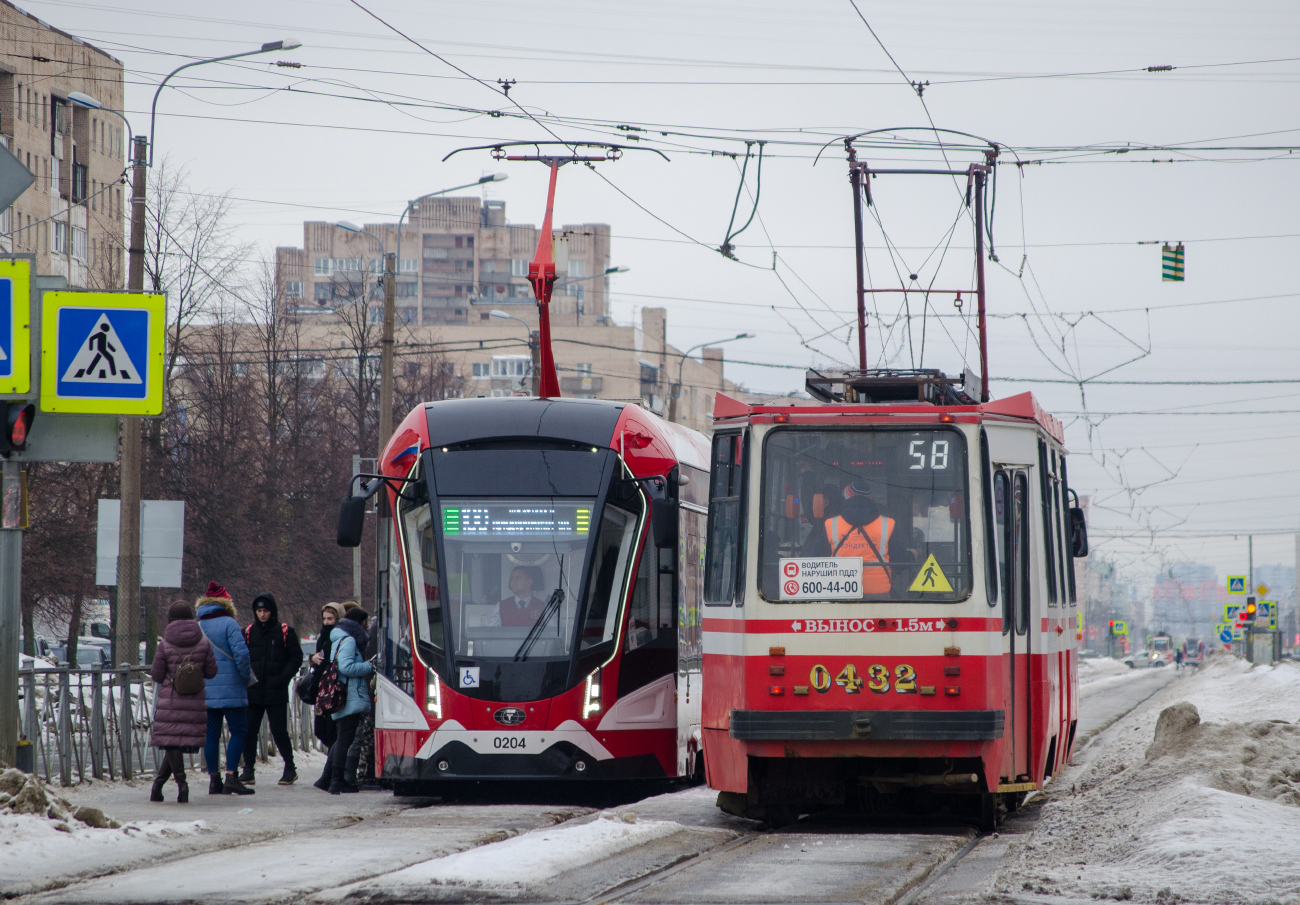 Санкт-Петербург, 71-134К (ЛМ-99К) № 0432