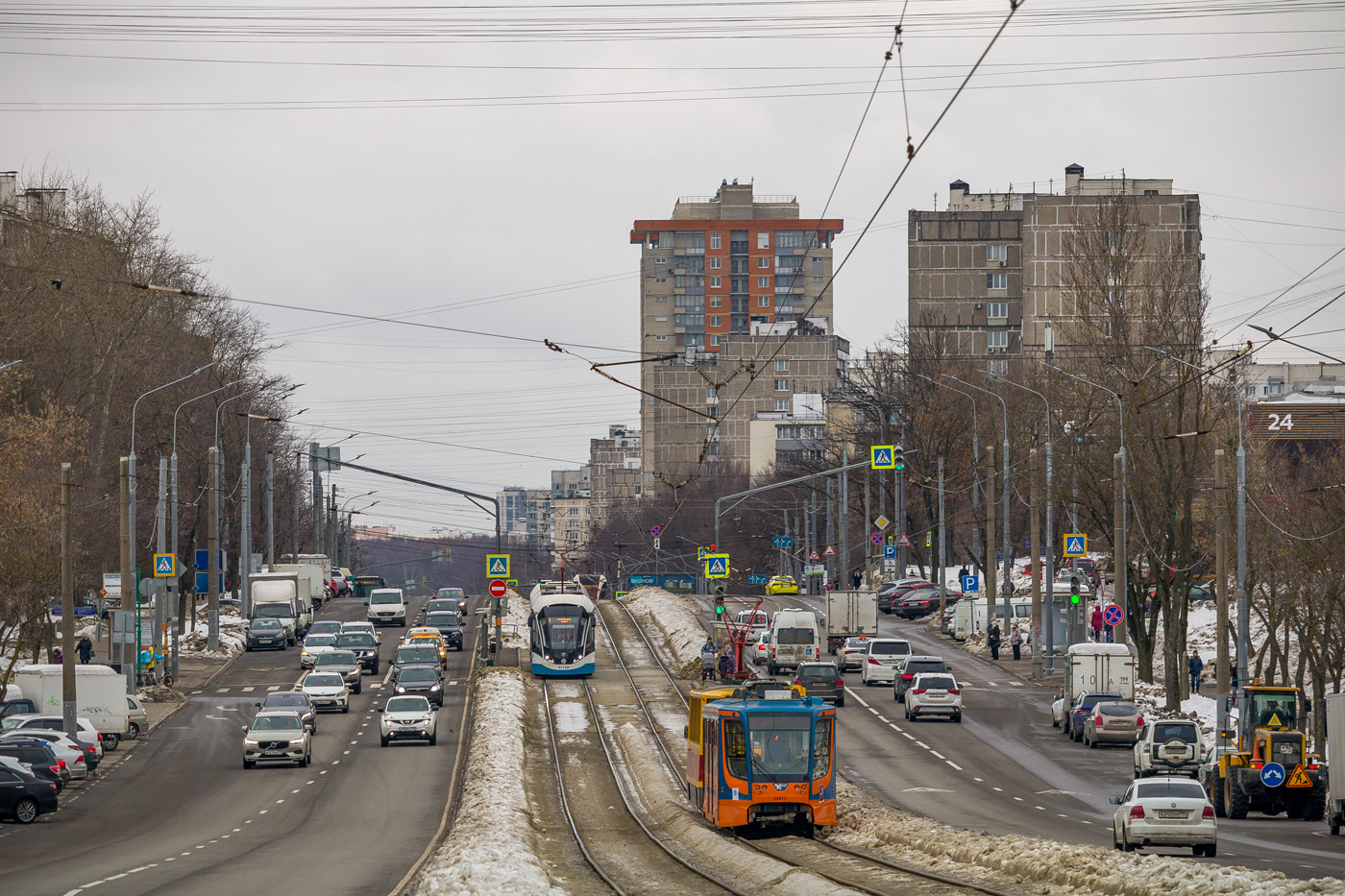 Moscow, 71-623-02 # 30412; Moscow — Tram lines: South Administrative District