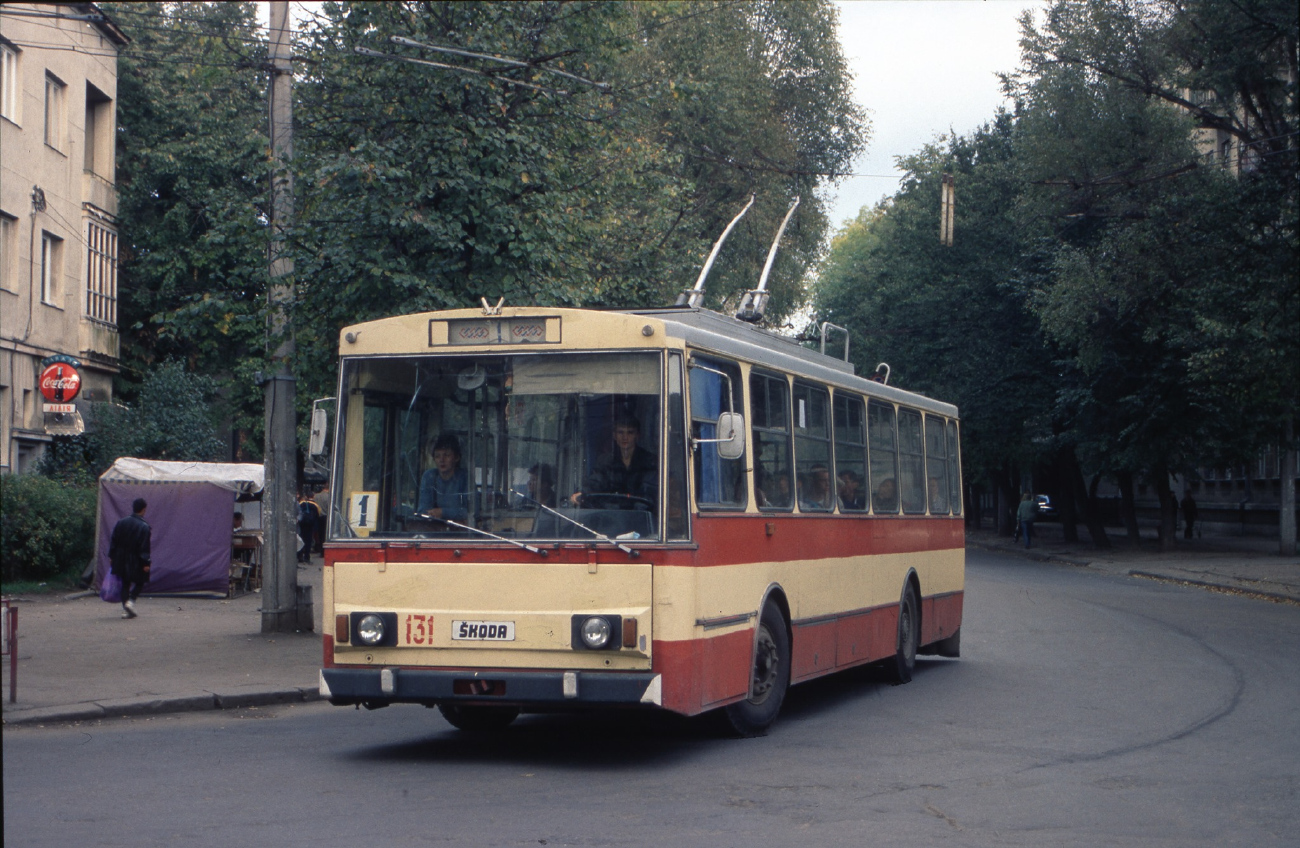 Ивано-Франковск, Škoda 14Tr02 № 131; Ивано-Франковск — Исторические фотографии