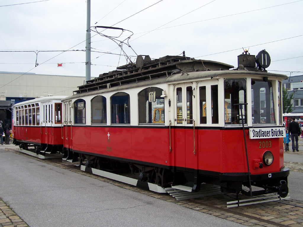 Вена, HW Type G2(aw) № 2003; Вена — Tramwaytag 2009