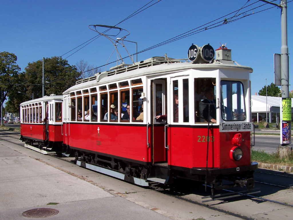 Вена, Graz Type K № 2283; Вена — Tramwaytag 2008