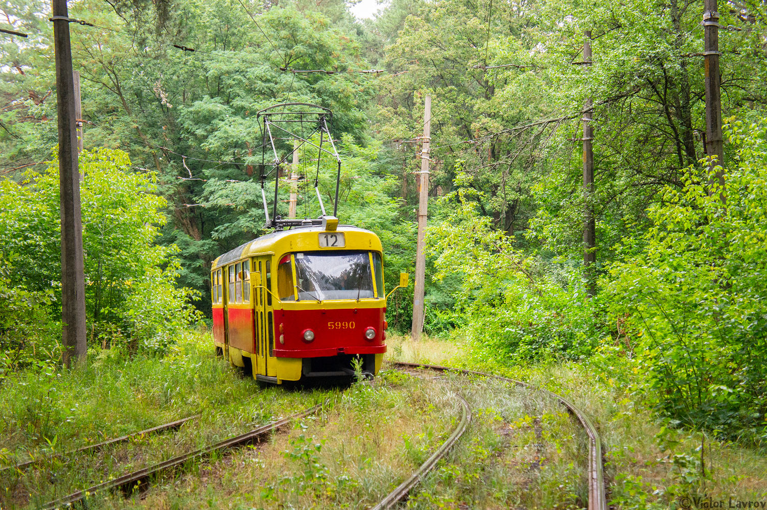 Киев, Tatra T3SU № 5990