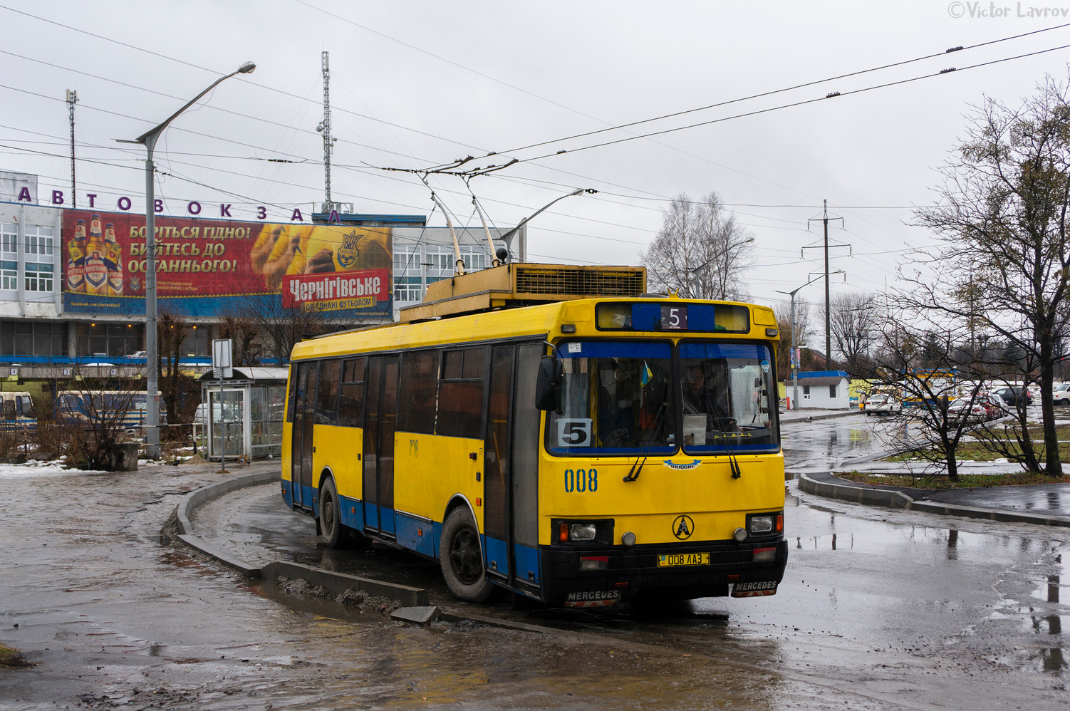 Львов, ЛАЗ-52522 № 008