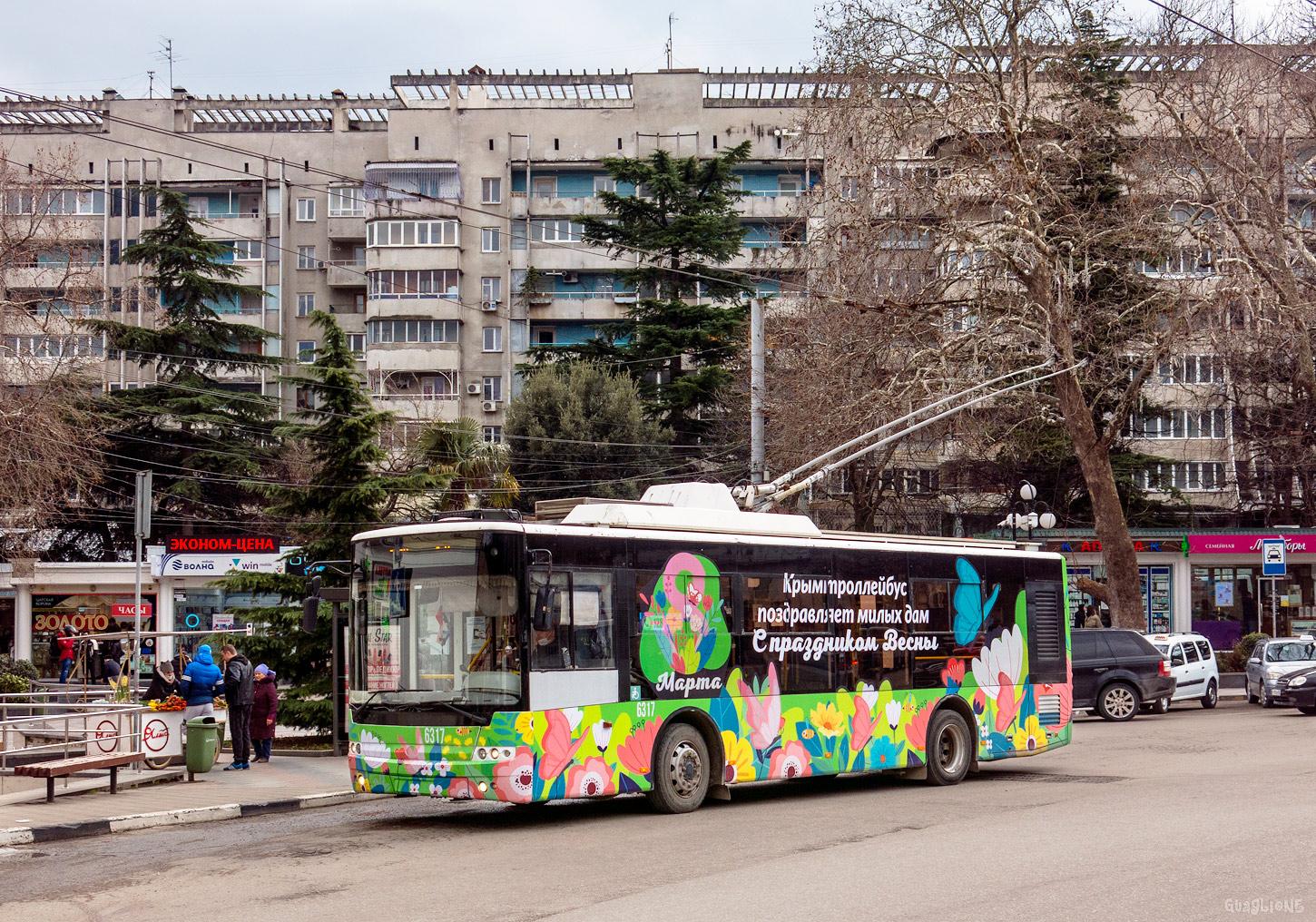 Крымский троллейбус, Богдан Т60111 № 6317