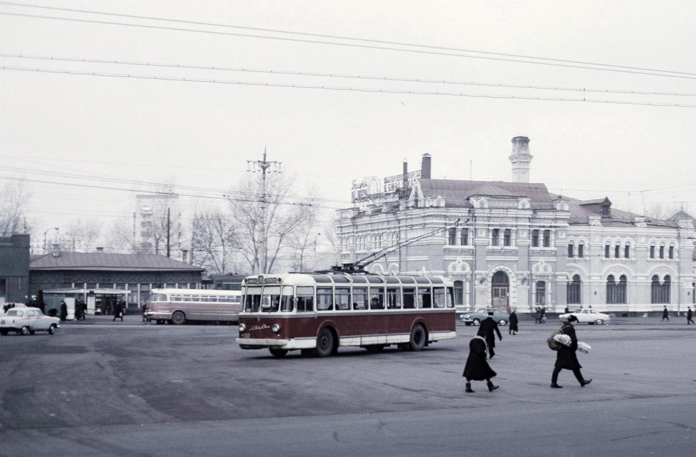 Москва, СВАРЗ МТБЭС № 702; Москва — Исторические фотографии — Трамвай и Троллейбус (1946-1991)