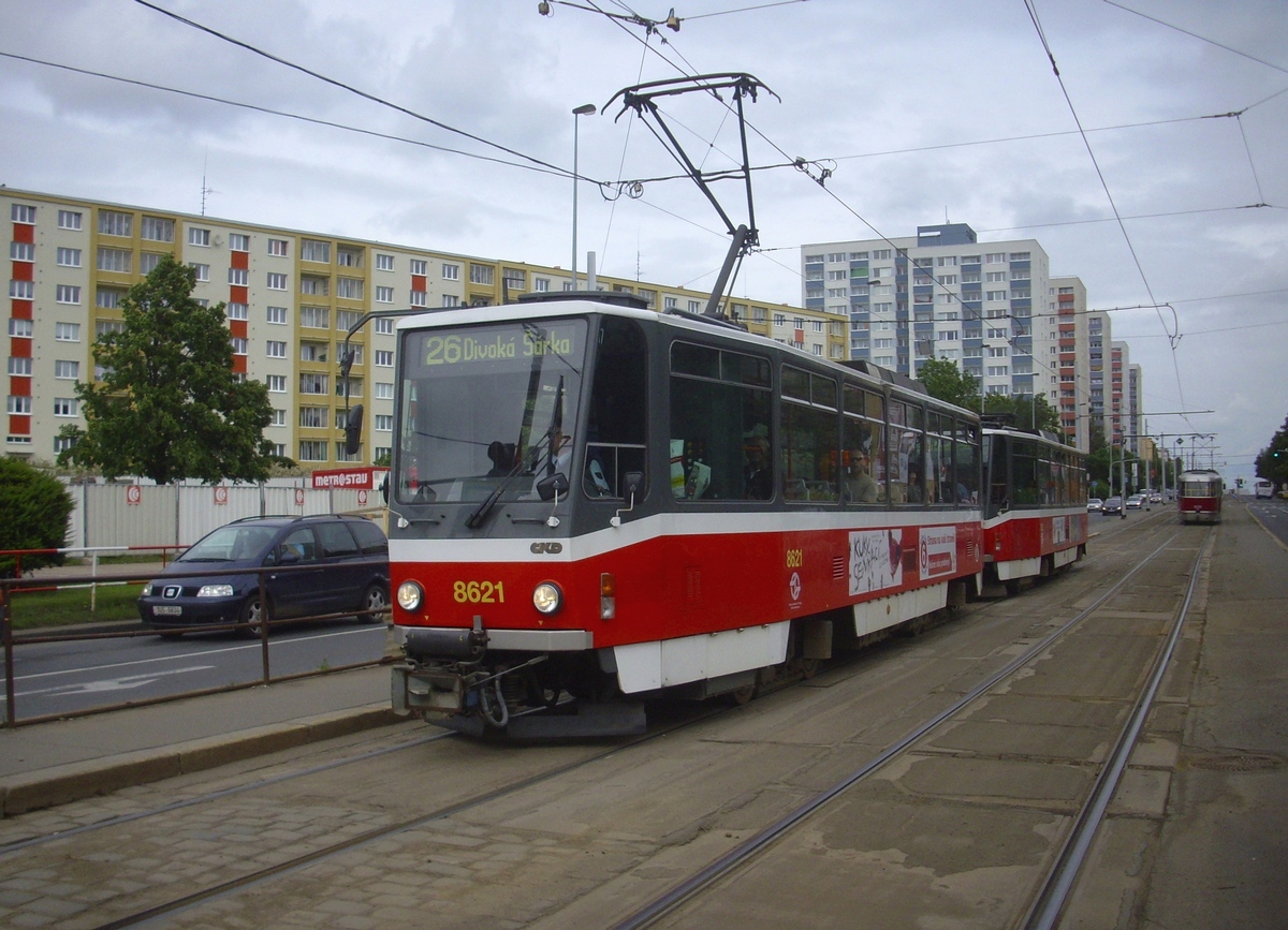 Прага, Tatra T6A5 № 8621