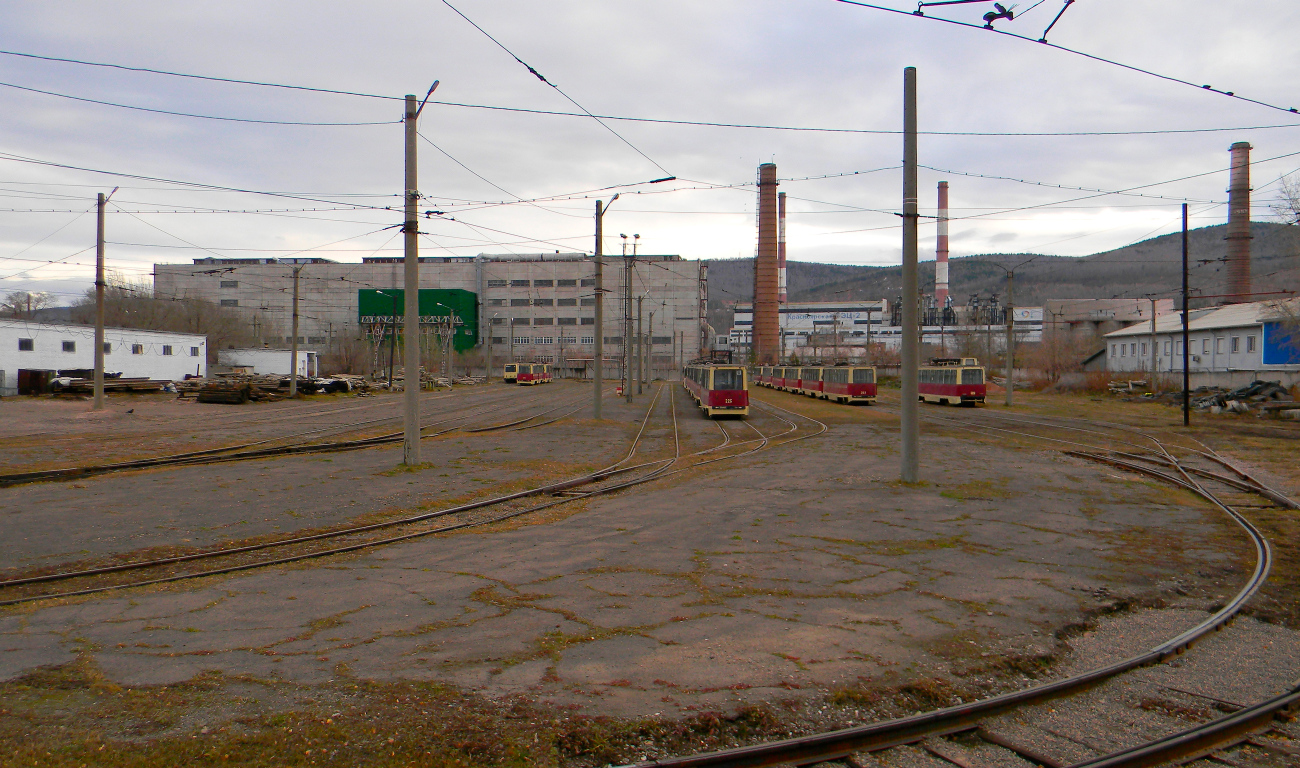 Красноярск — Трамвайные линии и инфраструктура