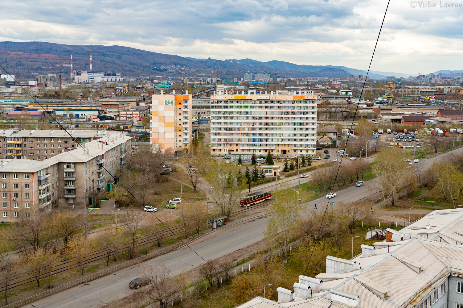 Красноярск — Трамвайные линии и инфраструктура