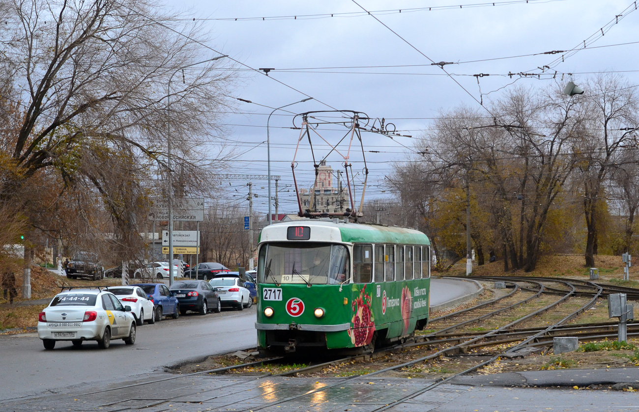 Volgograd, Tatra T3SU # 2717