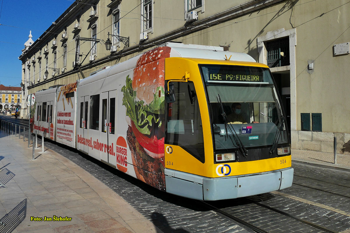 Лиссабон, Siemens/CAF Lisboa № 504