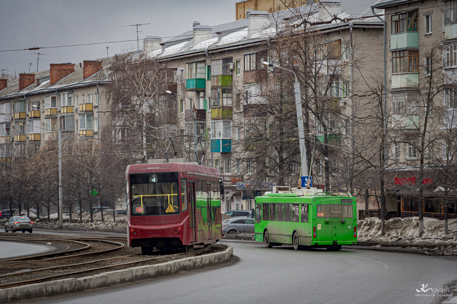 Казань, 71-407-01 № 1368; Казань, Тролза-5275.03 «Оптима» № 1449