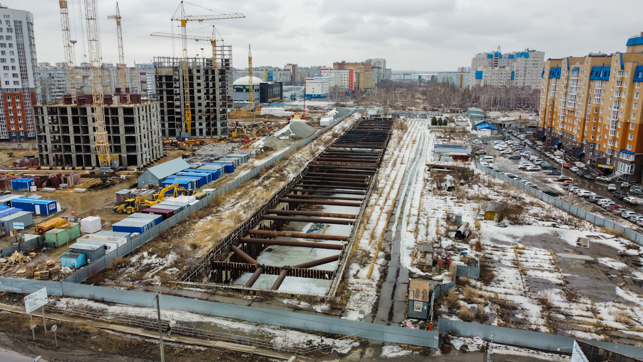 Омск — Законсервированное строительство метрополитена