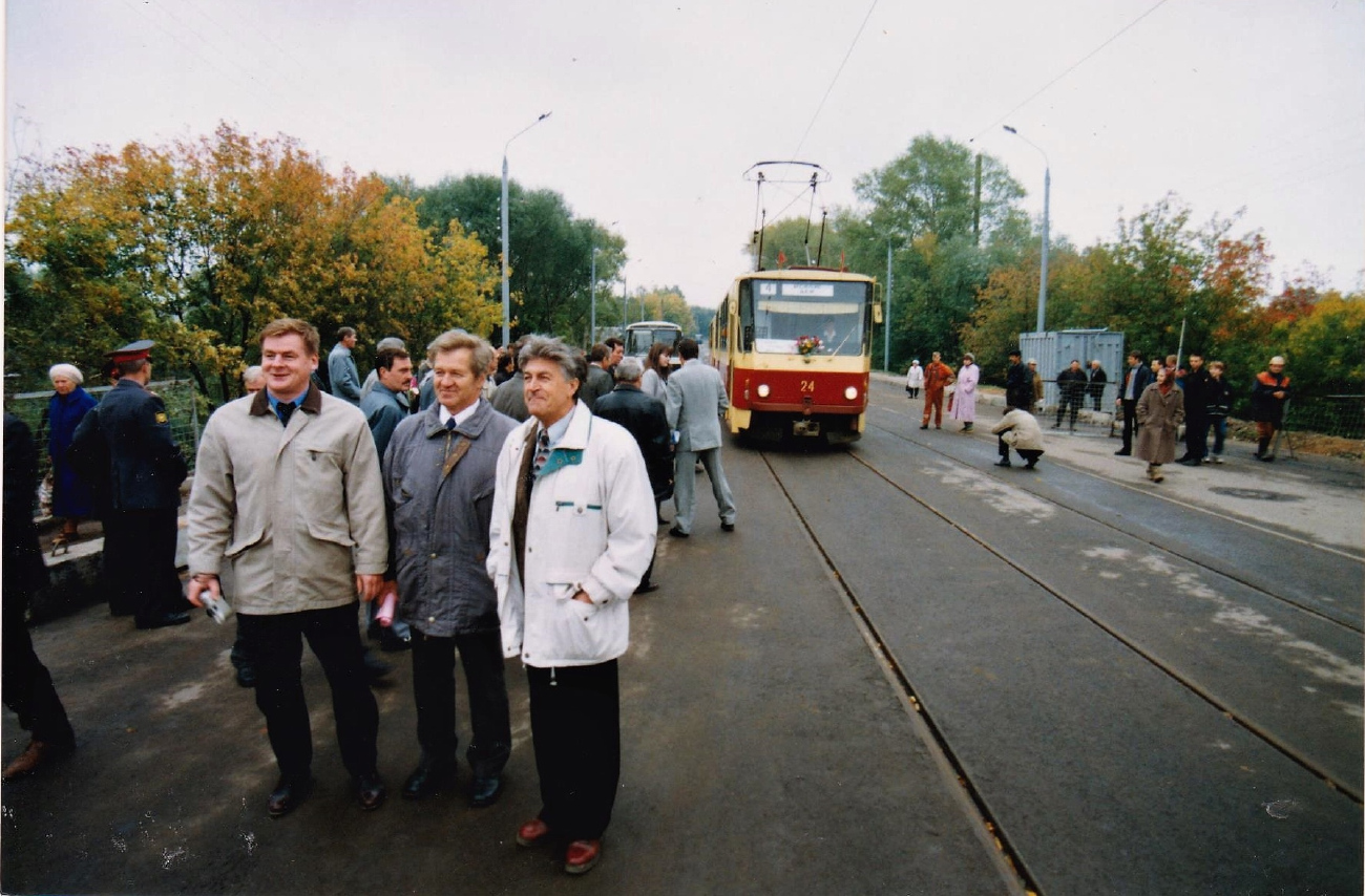 Тверь, Tatra T6B5SU № 24; Тверь — Тверской трамвай в 1990-е гг.