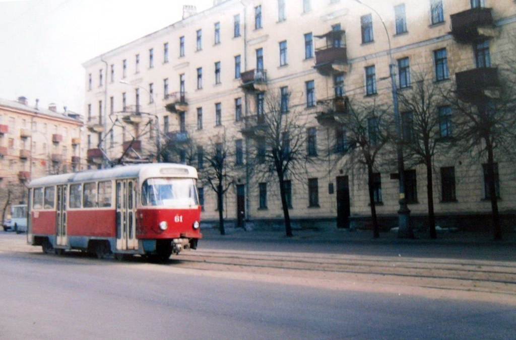 Воронеж, Tatra T3D № 61