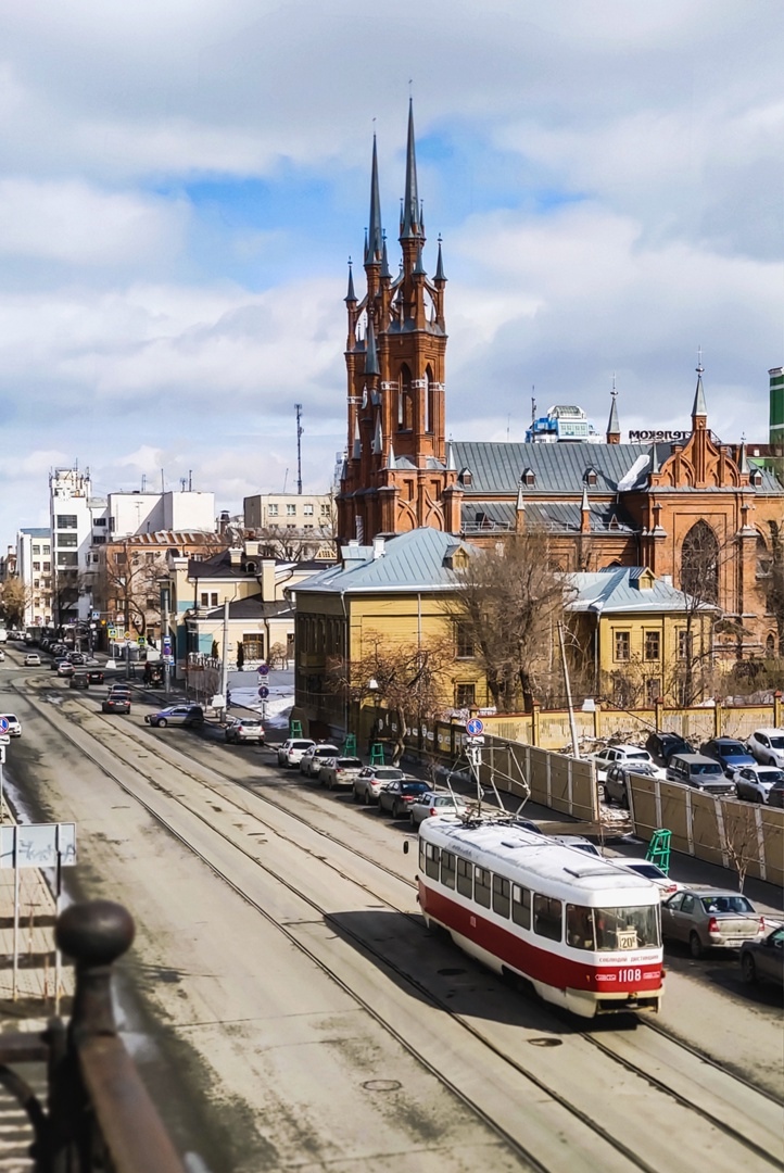 Самара, Tatra T3SU (двухдверная) № 1108; Самара — Трамвайные линии