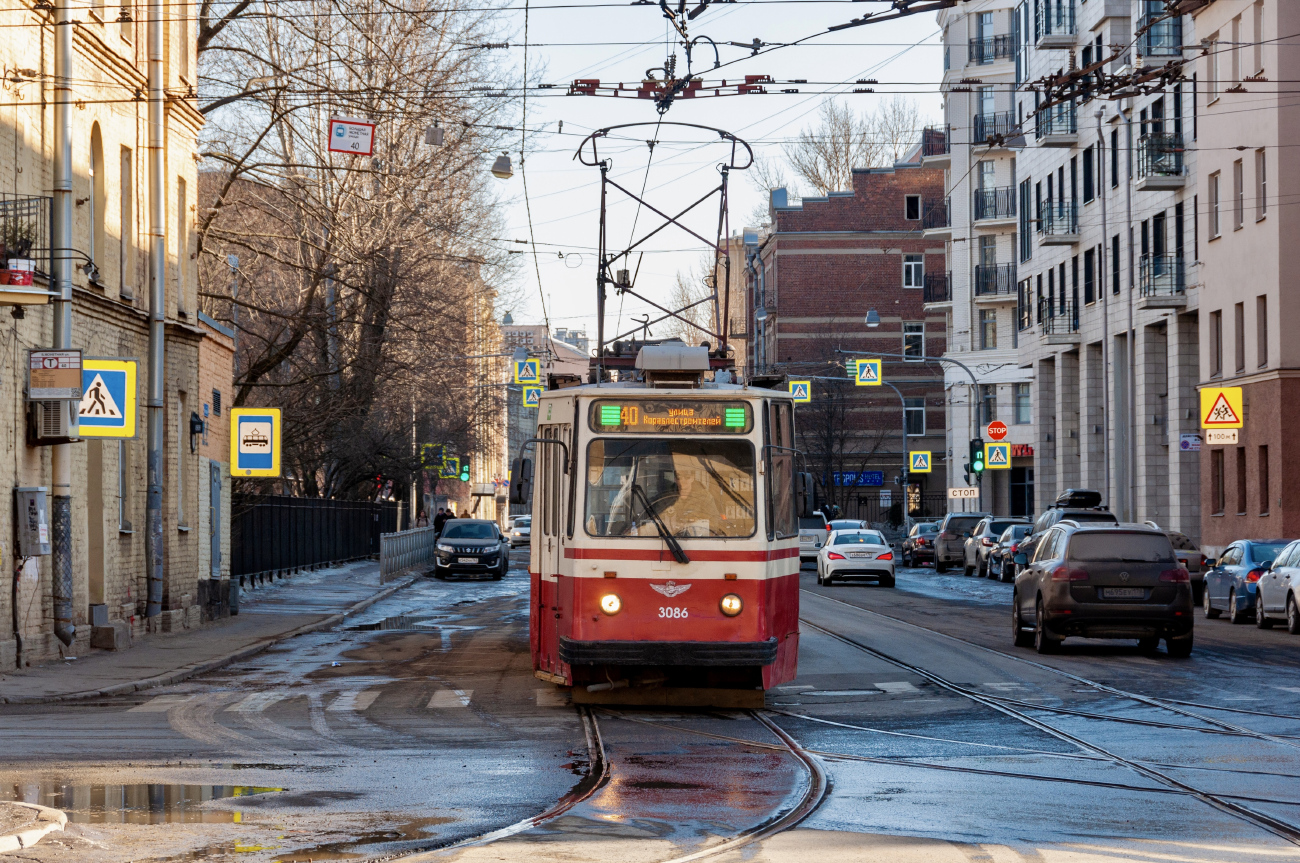 Санкт-Петербург, ЛВС-86К № 3086