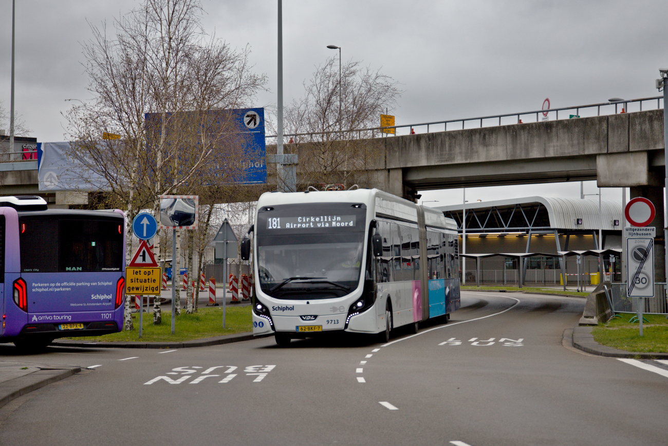 Schiphol, VDL Citea SLFA-181 Electric N°. 9713