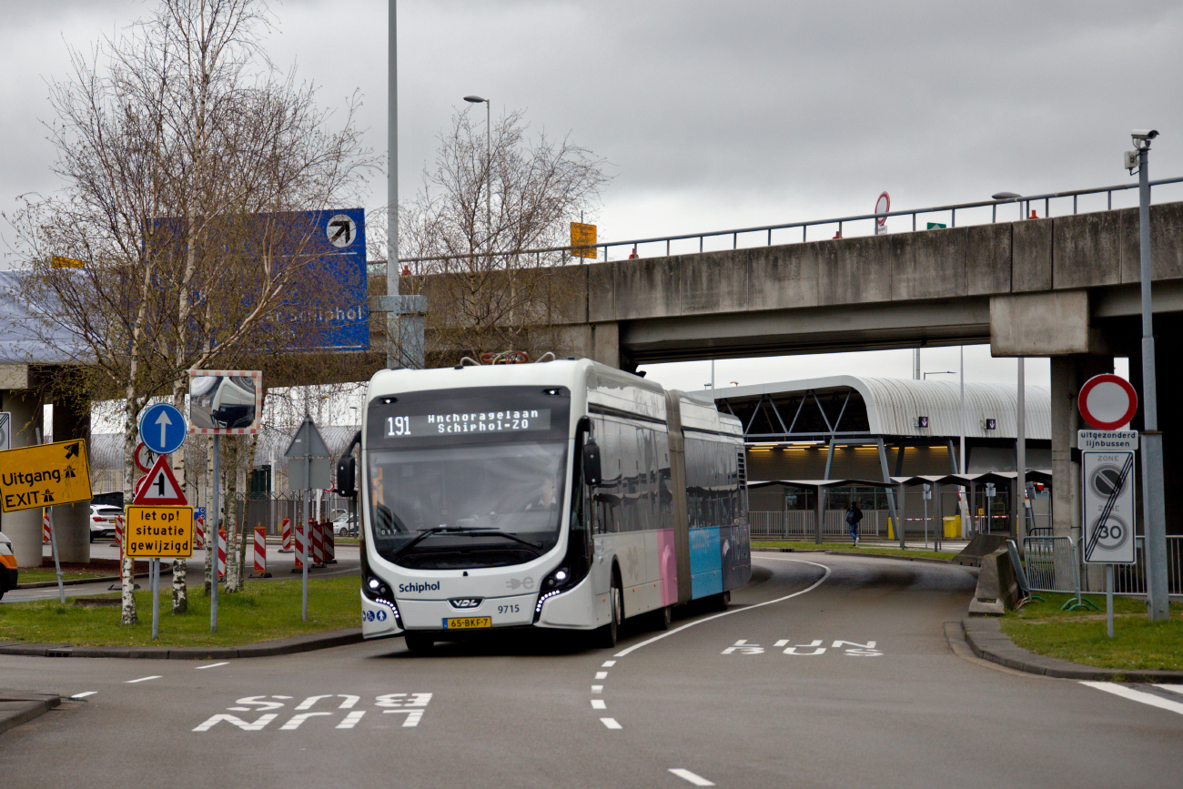 Схипхол, VDL Citea SLFA-181 Electric № 9715