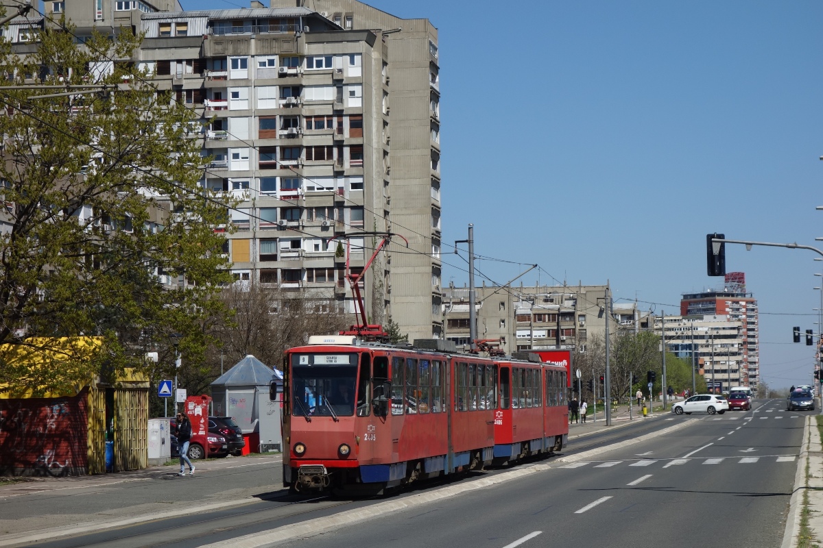 Белград, Tatra KT4M-YUB № 2405; Белград, Tatra KT4M-YUB № 2406