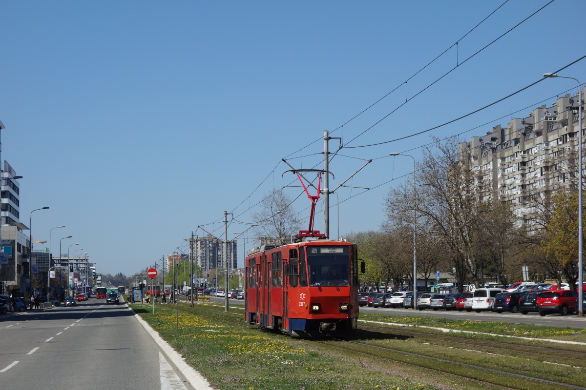 Белград, Tatra KT4YU № 2307