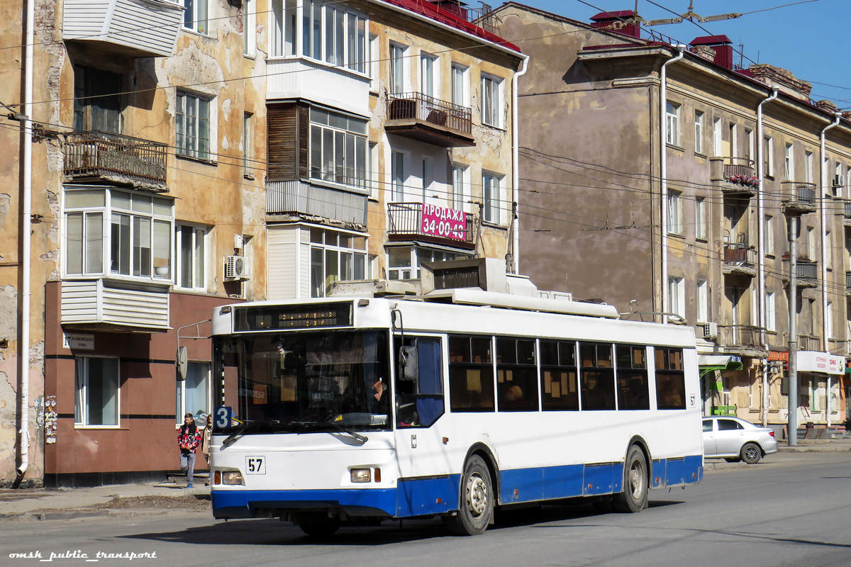 Omsk, Trolza-5275.03 “Optima” č. 57